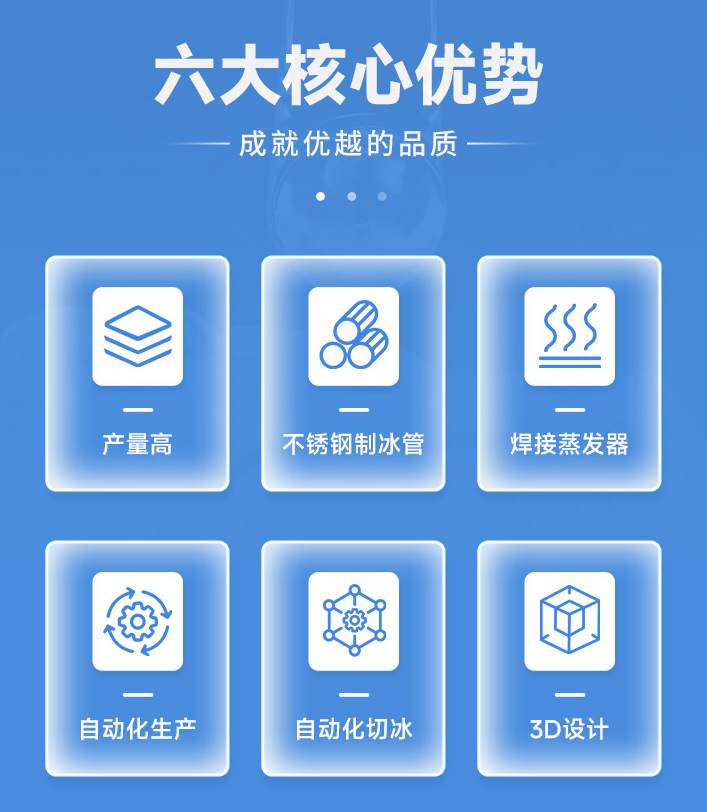 應(yīng)綜合考慮需求、制冰量、冰塊形狀、能效比、品牌與售后服務(wù)、預(yù)算等因素